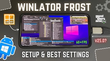 New WINLATOR FROST v8.R1 On Android Setup - Best Turnip Settings!