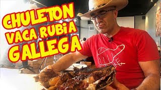Chuletón de VACA RUBIA GALLEGA de 14 AÑOS 60 días DRY AGED en OURENSE