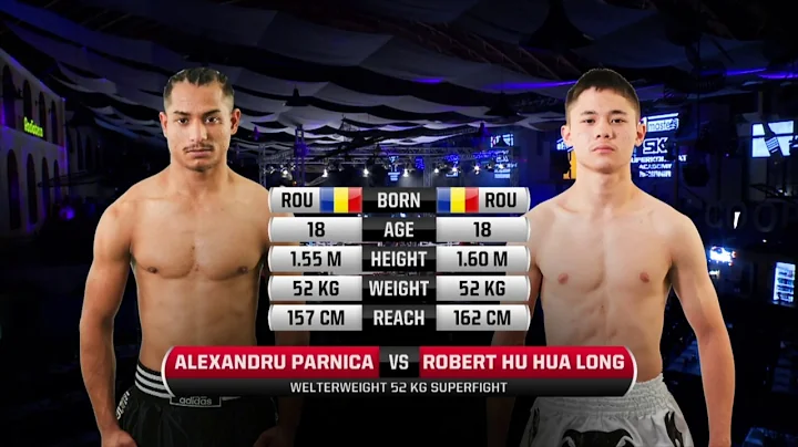 RXF Kickboxing : Robert HU HUA LONG vs Alexandru P...