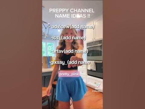preppy channel name ideas ! ⭐️ //@livie.templates - YouTube
