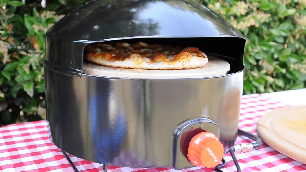 The PizzaQue Portable Pizza Oven Timelapse & Review YouTube