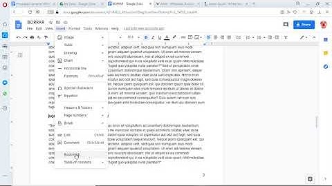 Cómo poner enlaces internos a secciones y marcadores en Google Docs