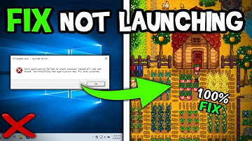How to Fix Not Launching in Stardew Valley (Easy Steps)