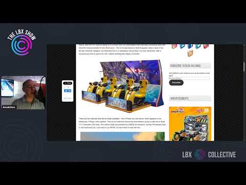 The LBX Show 43 Guest Gab With Rob Morgan Arcade News And More