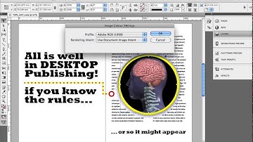 Magazine DPS (Double Page Spread) Prepress artwork 1