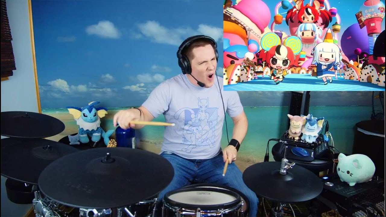 The8BitDrummer x Hololive | Gawr Gura & Hakos Baelz - Sweet Appetite (holo*27)