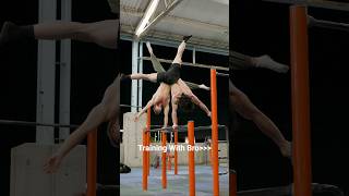 Two Bros VS. Gravity #calisthenics #gymmotivation #motivation