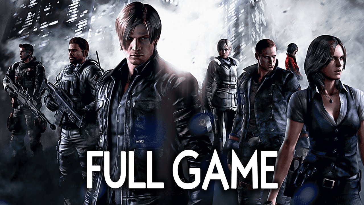 resident evil 6 เล่น 2 คน  2022 Update  Resident Evil 6 - FULL GAME (All Campaigns) Walkthrough Gameplay No Commentary