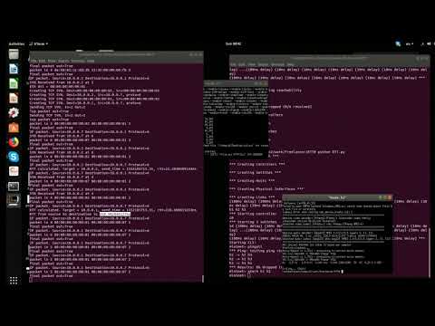 Network monitoring with Ryu SDN controller