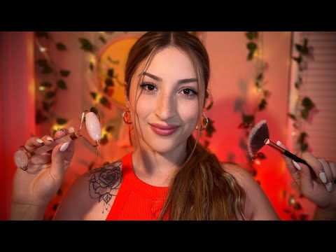 ✨ASMR✨Masaje💆🏻‍♂️Dibujo en tu carita🖍️Cepillo tu cabello🪮y más