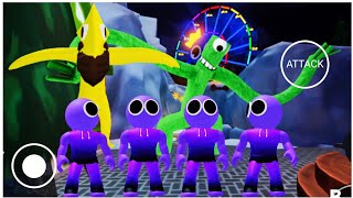 Playing as Purple in ONE Game in Rainbow Friends Chapter 2 #roblox