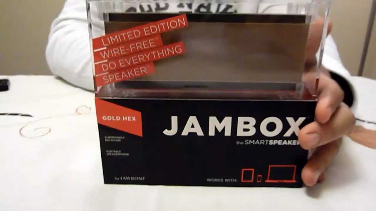 Jawbone JAMBOX review YouTube