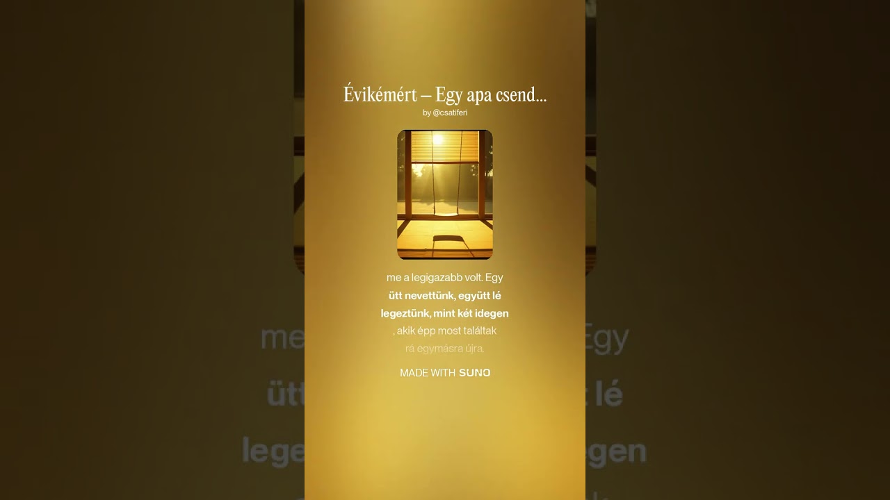 Évikémért – Egy apa csendes küzdelme