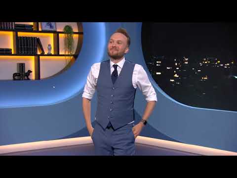 Scene uit Avondshow met Arjen Lubach - Cam inside Coffin Queen Elizabeth hilarisch