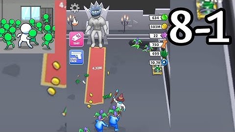 Walkers Attack - Android Gameplay Walkthrough Level 8 - 1