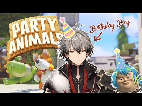 【PARTY ANIMALS】  Celebrating Ryoji's Birthday!!  【#VSPOEN #RemiaAotsuki】 video thumb