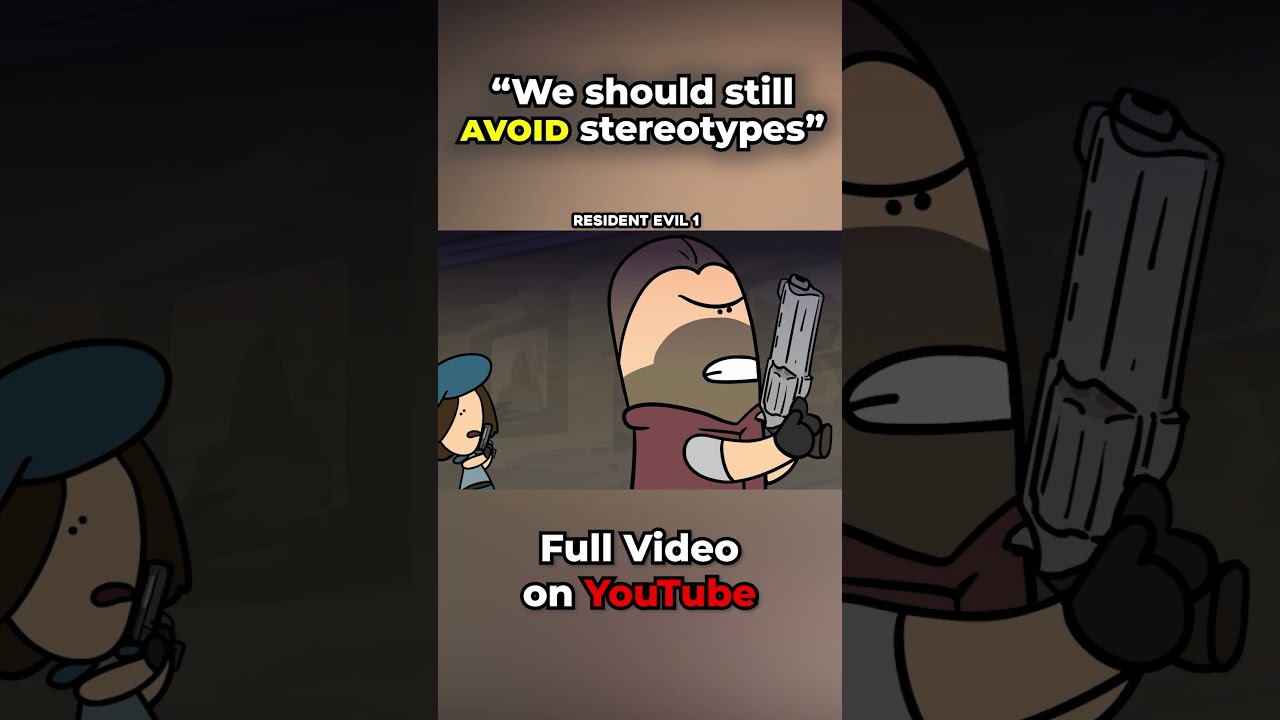 We should avoid stereotypes #residentevil