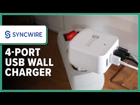 Syncwire 4-Port USB Wall Charger Review (2 Weeks of Use)