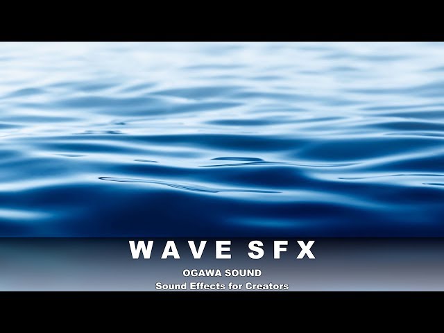 波音効果音素材集「WAVE SFX」サウンドデモ - YouTube