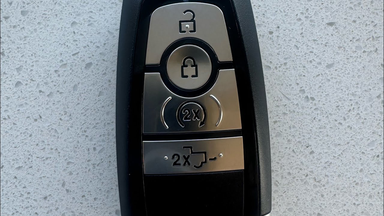 FORD RAPTOR NEXT GEN 2022 2023 2024 FOB KEY REMOTE START DISTANCE - YouTube
