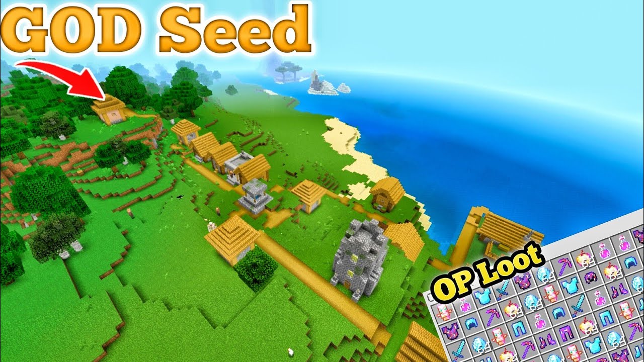 🔥[Best God Seed] For Minecraft Bedrock And Pocket Edition | Seed ...