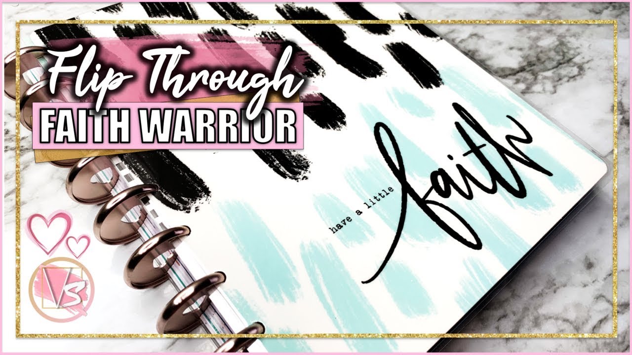 Faith Warrior Happy Planner Classic | 2019 Planner Lineup