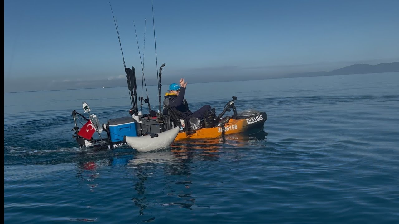KANO SANAL ÇAPAYA DÖNÜŞTÜ! Pedallı Kanoya Elektrikli Motoru Nasıl Taktık? Av ve Sürüş Performansı?