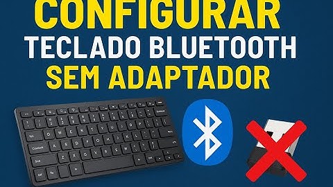 Como Configurar um Teclado Sem Fio sem Módulo USB | Passo a Passo Completo