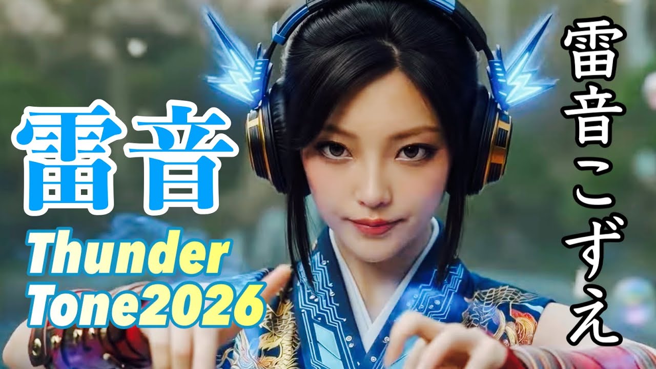 MV】雷音-Thunder Tone- 2026 雷音こずえ #サイバー演歌 - YouTube
