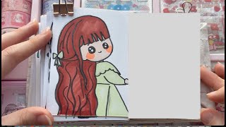How to Draw a Kawaii Girl | Easy Step-by-Step Drawing Tutorial for Beginners
