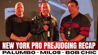 Megafreak Krizo Vs. Best Ever Tonio New York Pro Predjuging Recap Palumbo, Milos, Bob Chic