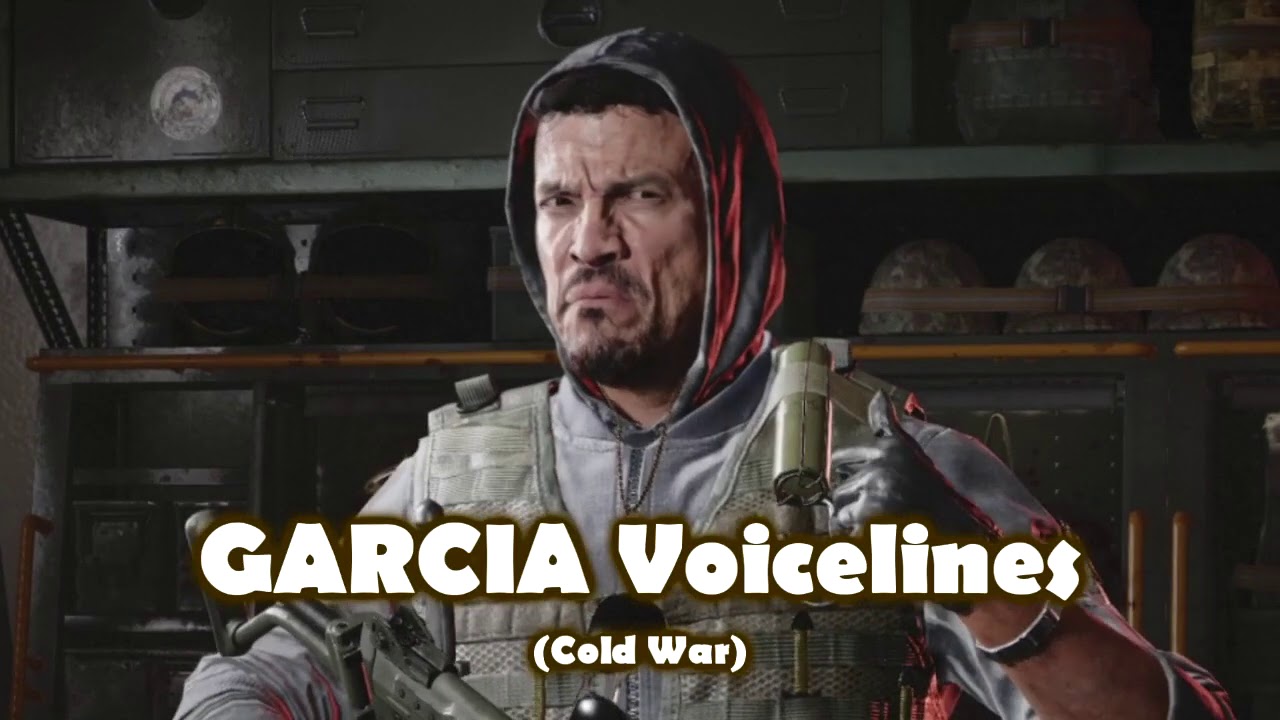 Call of Duty Black Ops Cold War Operator "Garcia" Voicelines YouTube