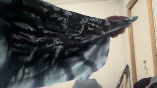 Unboxing a Stray From The Part tie dye T shirt that I purchased on their Facebook page