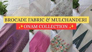 🪷 ONAM COLLECTIONS 🪷 SEMI BROCADE 🪷 GEORGETTE LUREX OFFER 🪷 #onam #onamspecial