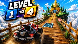 Mountain Climb: Stunt Car Game | Level 1 to 4 Gameplay | Full Walkthrough screenshot 4