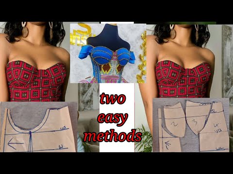 HOW TO DRAFT A PLUS SIZE CORSET FOR BIG BURST #corset #how #tutorial 