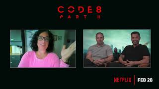 CODE 8, PART 2 - STEPHEN AMELL & ALEX MALLARI JR INTERVIEW  (2024)
