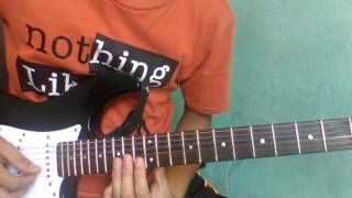 Video thumbnail of "Tutorial Por que te alejas Marino - solo/intro de guitarra electrica | Guitarrero PSAB"