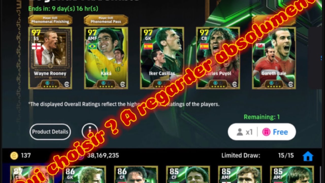 QUI CHOISIR avant JEUDI ? Le meilleur pack à ne PAS RATER sur eFootball !”