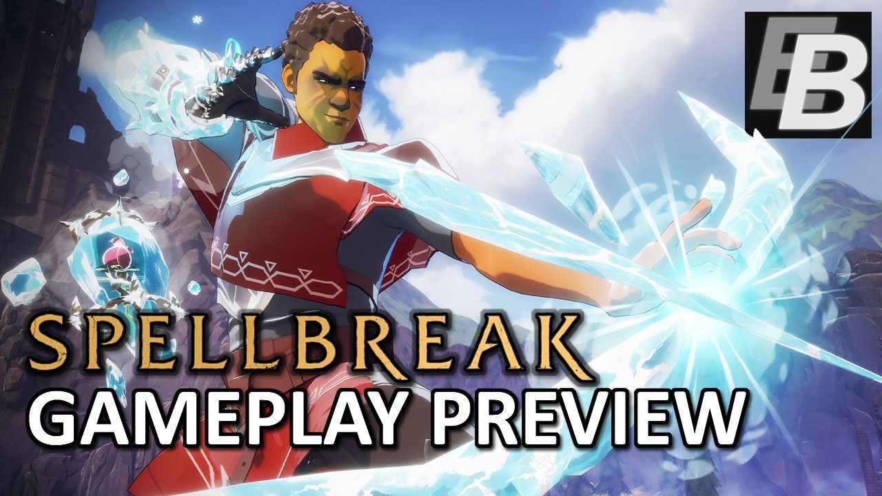 Spellbreak Solo Gameplay Preview - New Wizard Battle MOBA!