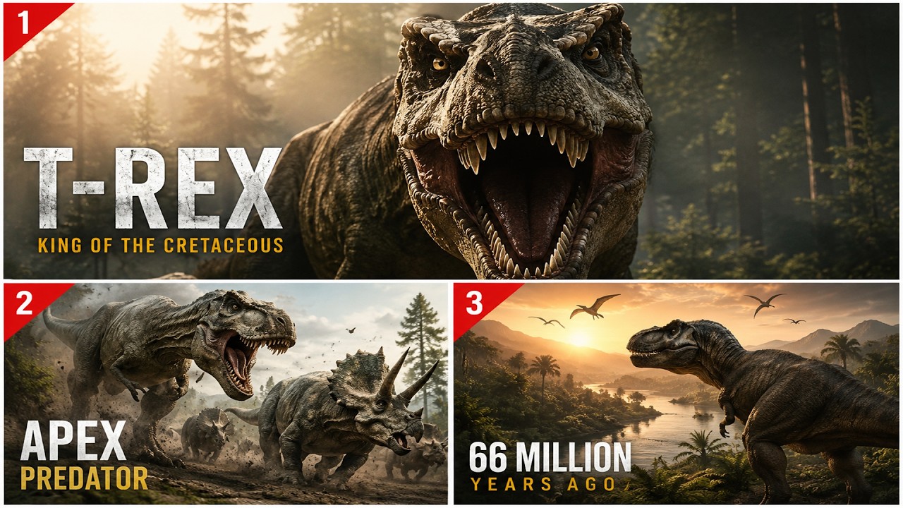 Tyrannosaurus rex – The Ultimate Apex Predator of the Cretaceous | Documentary (BBC Earth Style)