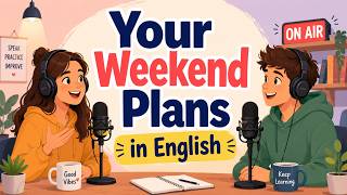 Talk About Your Weekend Plans in English | Easy English Conversation for Beginners
