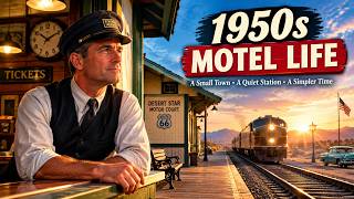 A Day in the Life of a Small-Town Railroad Station Agent | Relaxing History for Sleep