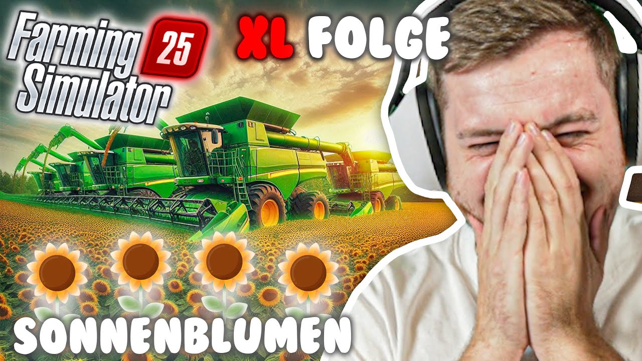 😍😨MILLIONEN LITER Sonnenblumen für die XXL ÖL PRODUKTION im Landwirtschafts Simulator 25