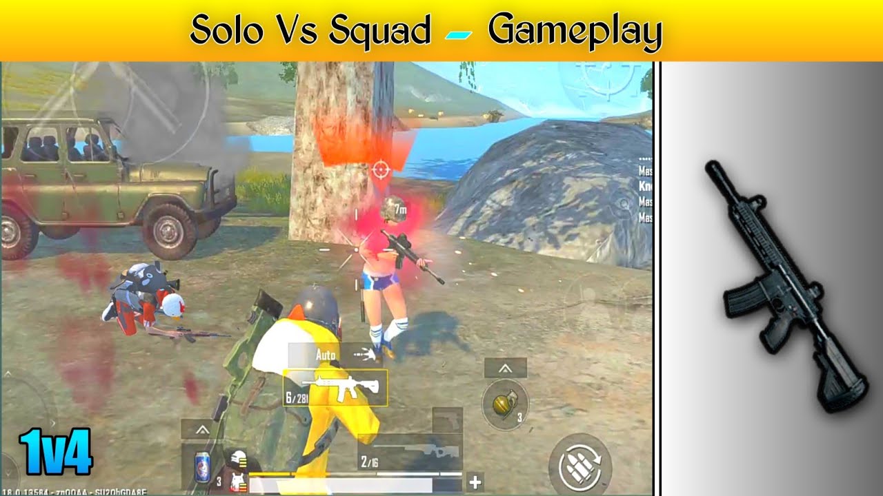 SOLO VS SQUAD | 15+ KILLS | PUBG MOBILE LITE GAMEPLAY - YouTube