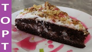 Как приготовить быстро торт со сметанным кремом// How to cook a quick cake with sour cream.