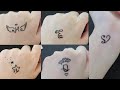 Vẽ hình xăm chữ cái trên tay đơn giản- How to make tattoo at home with pen