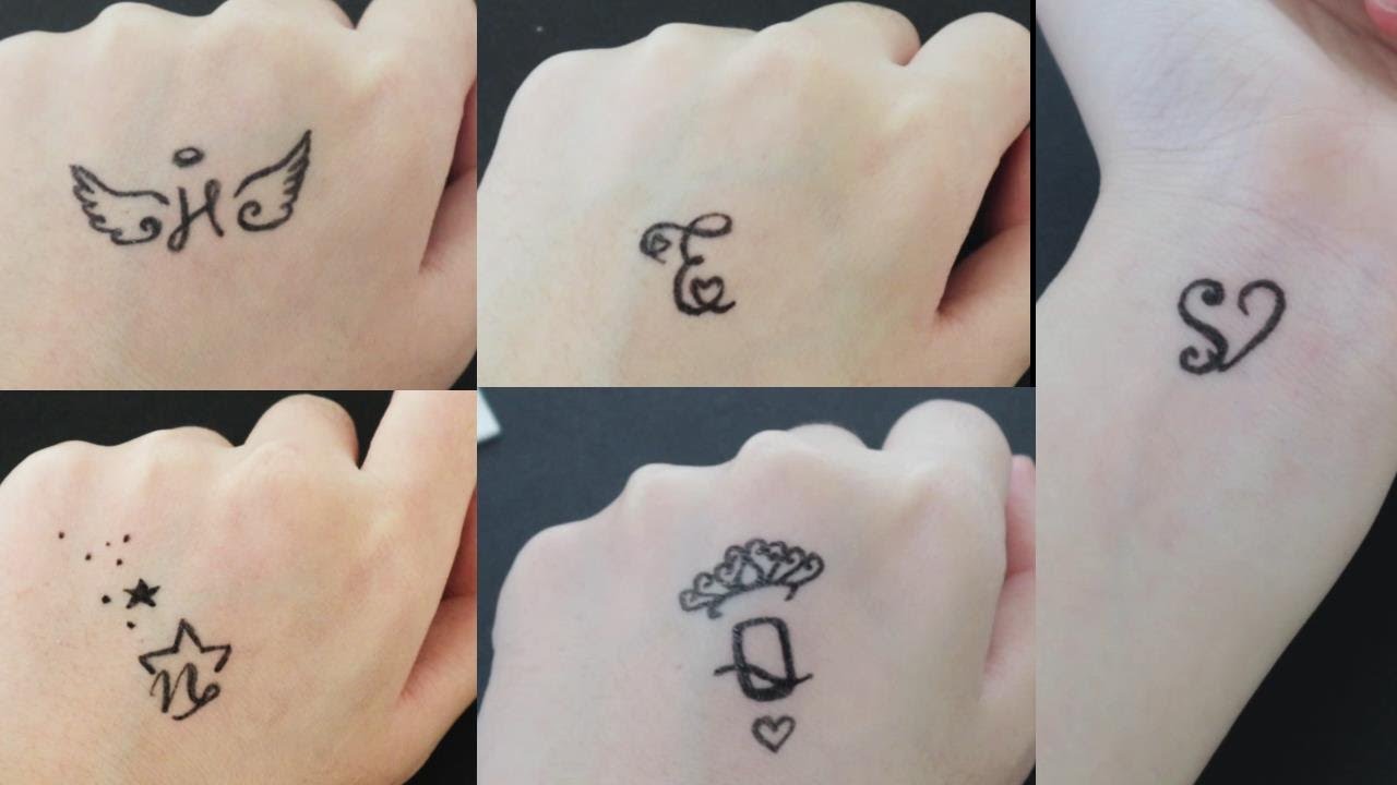 Váº½ Hinh XÄƒm Chá»¯ Cai Tren Tay Ä'Æ¡n Giáº£n How To Make Tattoo At Home With Pen Má»›i Nháº¥t 2021 Váº½ Vn