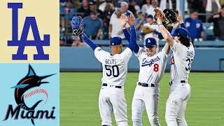 Los Angeles Dodgers vs. Miami Marlins Game Highlights, May 07 2024 | MLB Season 2024