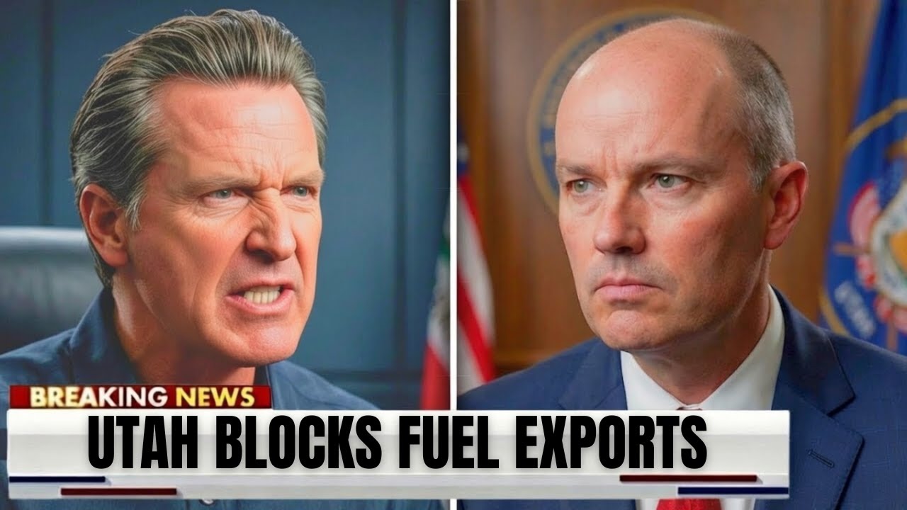 California Governor PANICS As Utah Threatens To Ban Exports Of Gasoline!